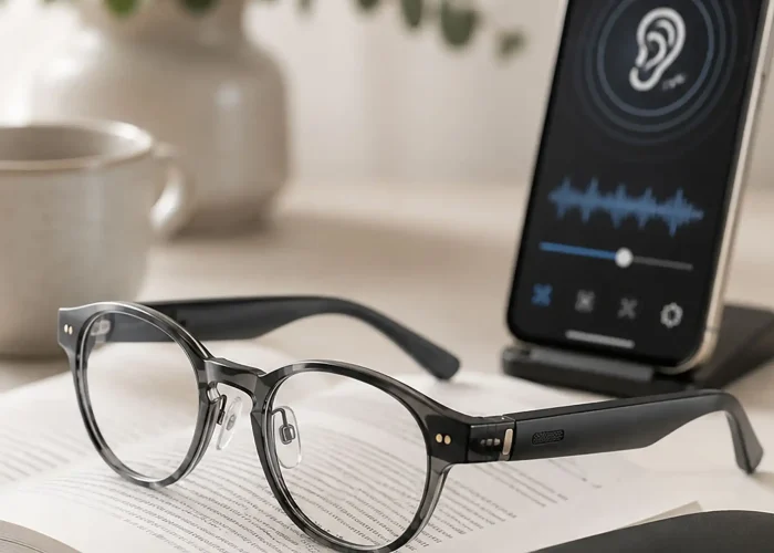 Optik Schwabedissen - Gutes Sehen ist Lebensqualität!- Leistungen - Hörbrillen Nuance Audio Hörbrillen